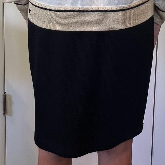Vintage St. John Basics Black Knit Skirt, size 2 - Picture 1 of 5